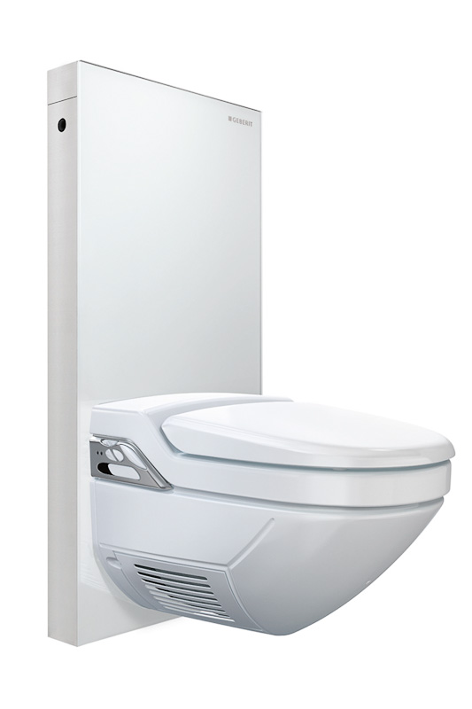 Bild Moderne Toilette von Geberit vergrößern Bild von Moderne Toilette von Geberit