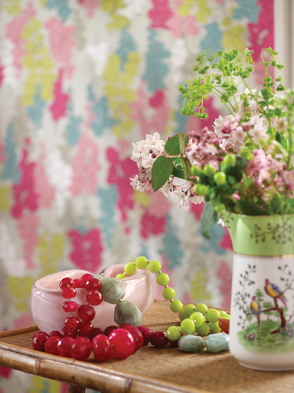 Floral Gemusterte Tapeten : diese Wohnidee erhalten Sie unter anderem bei Floral Gemusterte Tapeten : diese Wohnidee erhalten Sie unter anderem bei