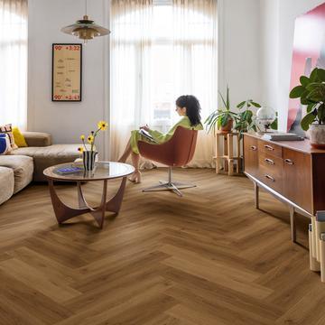 Bild von Fischgrät-Designbelag von Werkaus